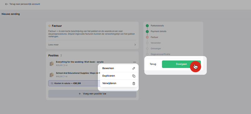 Pack fragile items in three layers of bubble wrap
