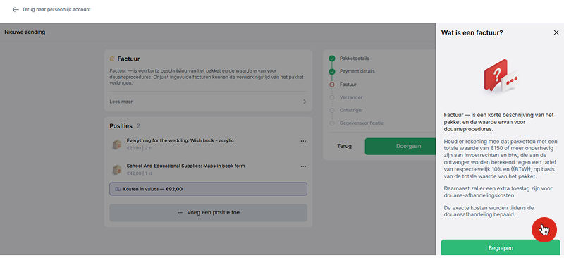 Pack fragile items in three layers of bubble wrap